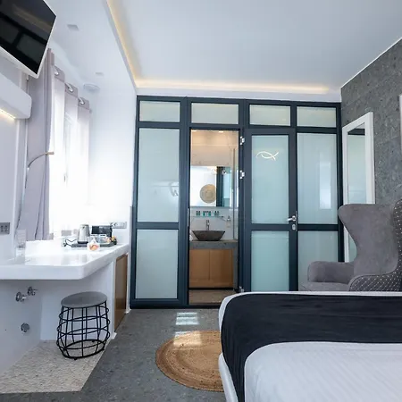 Mykonos Double Luxury Mini Suites-with External Hot Adults Only Apartment