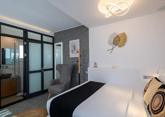 Апартаменты Mykonos Double Luxury Collection-with External Hot Adults Only Ано Мера