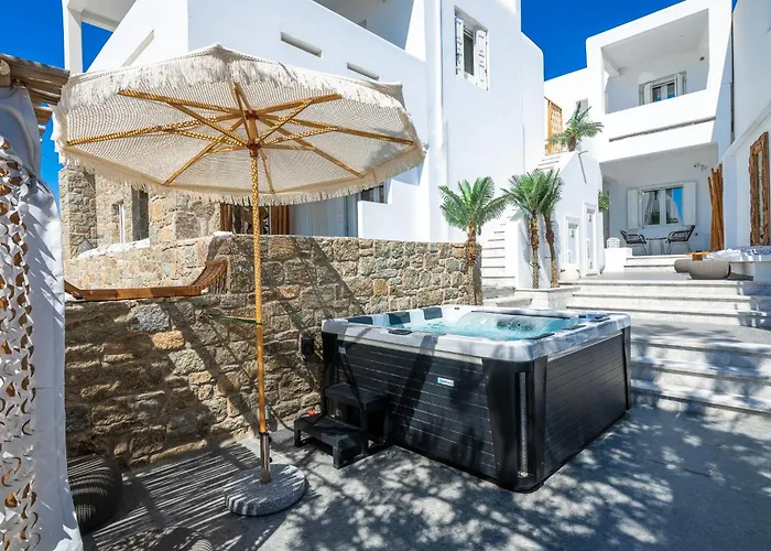 Mykonos Double Luxury Collection-with External Hot Adults Only Апартаменты *