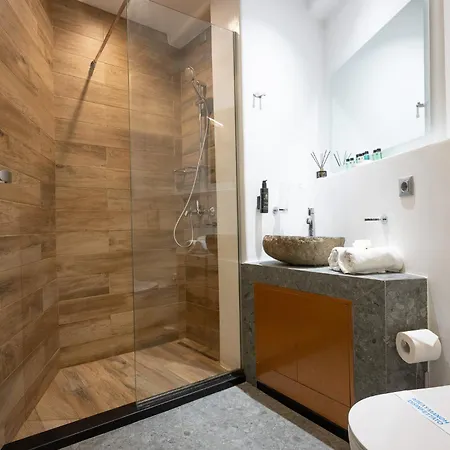 Mykonos Double Luxury Mini Suites-with External Hot Adults Only דירה