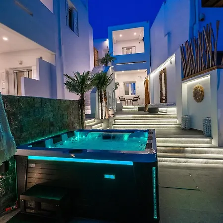 דירה Mykonos Double Luxury Mini Suites-with External Hot Adults Only