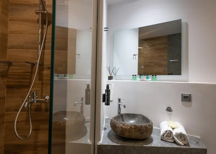 Mykonos Double Luxury Mini Suites-with External Hot Adults Only *