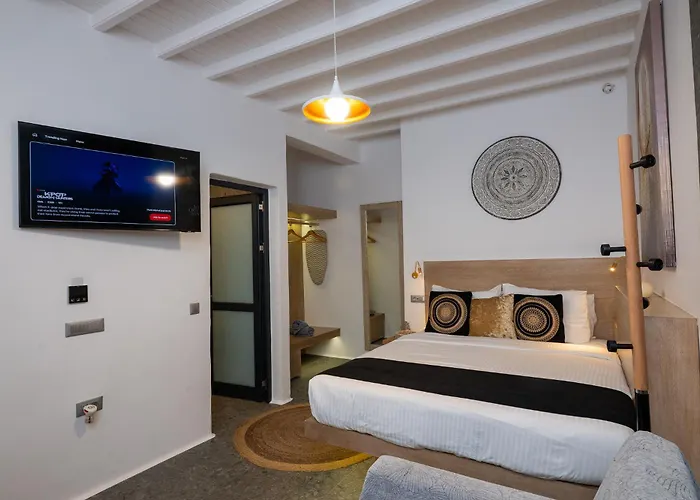 Διαμέρισμα Mykonos Double Luxury Mini Suites-with External Hot Adults Only Άνω Μερά