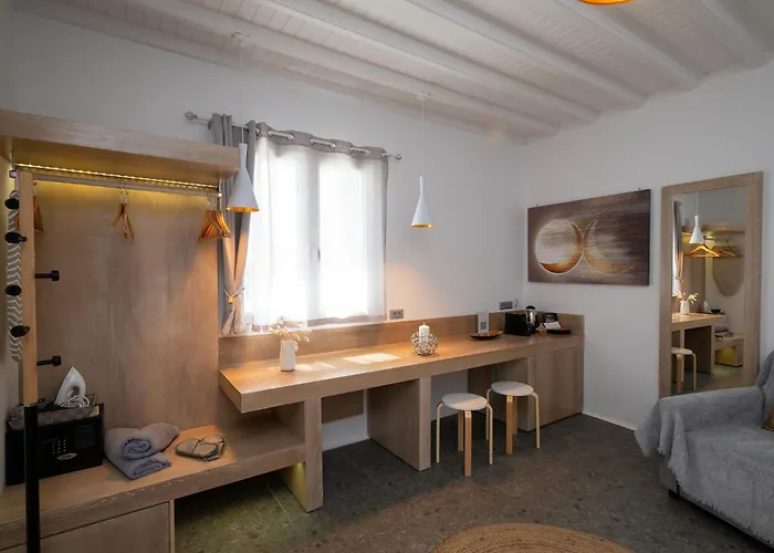 Mykonos Double Luxury Mini Suites-with External Hot Adults Only Άνω Μερά