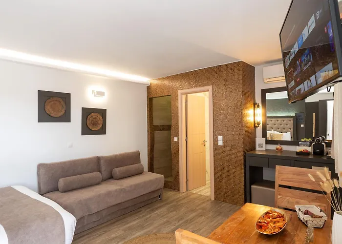 Mykonos Double Luxury Collection-with External Hot Adults Only Apartamento Ano Mera