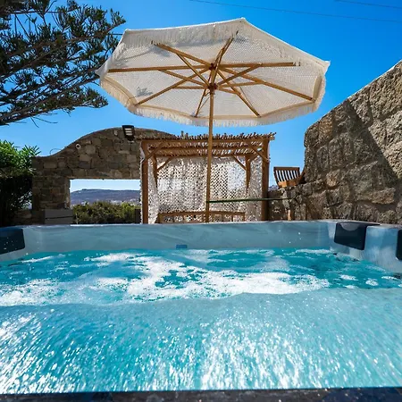 Mykonos Double Luxury Mini Suites-with External Hot Adults Only *