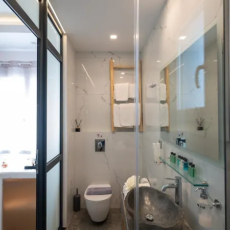 Mykonos Double Luxury Mini Suites-with External Hot Adults Only * 阿诺梅拉