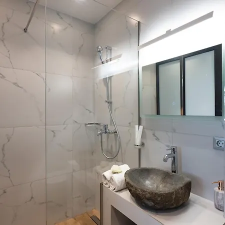 公寓 Mykonos Double Luxury Mini Suites-with External Hot Adults Only