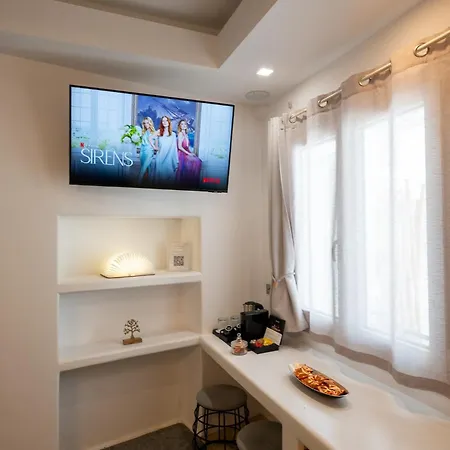 Mykonos Double Luxury Collection-with External Hot Adults Only * אנו מרה