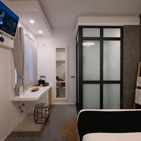 公寓 Mykonos Double Luxury Mini Suites-with External Hot Adults Only *