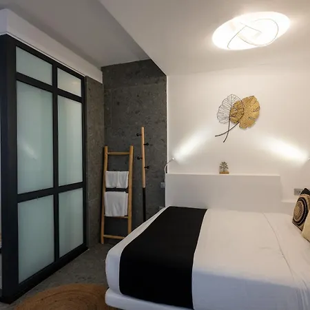 Mykonos Double Luxury Mini Suites-with External Hot Adults Only Daire