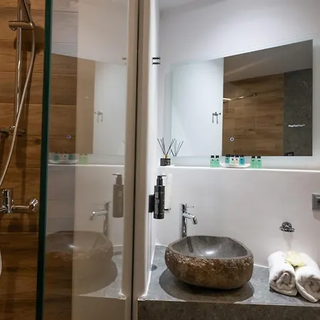 Mykonos Double Luxury Mini Suites-with External Hot Adults Only *