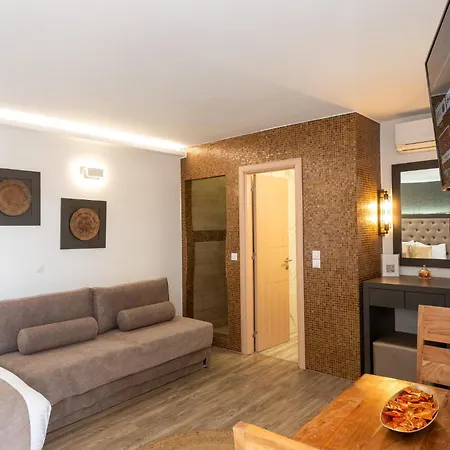 Mykonos Double Luxury Mini Suites-with External Hot Adults Only Daire Ano Mera