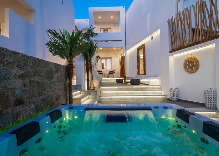 Lägenhet Mykonos Double Luxury Collection-with External Hot Adults Only
