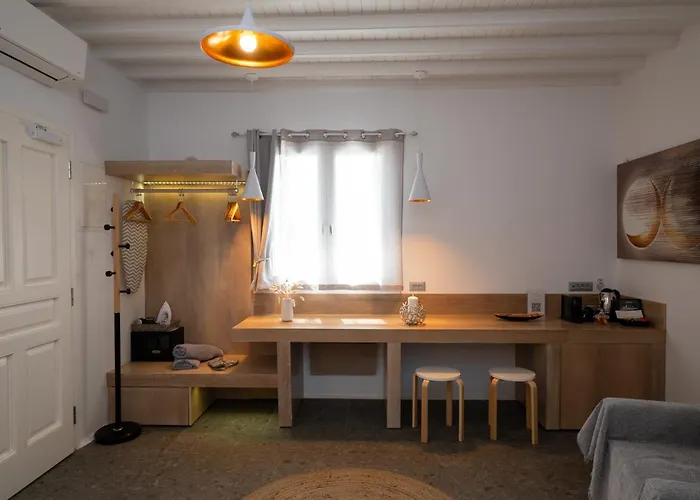 Mykonos Double Luxury Collection-with External Hot Adults Only Lägenhet *