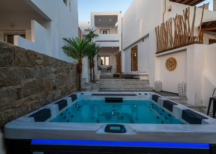 Mykonos Double Luxury Collection-with External Hot Adults Only